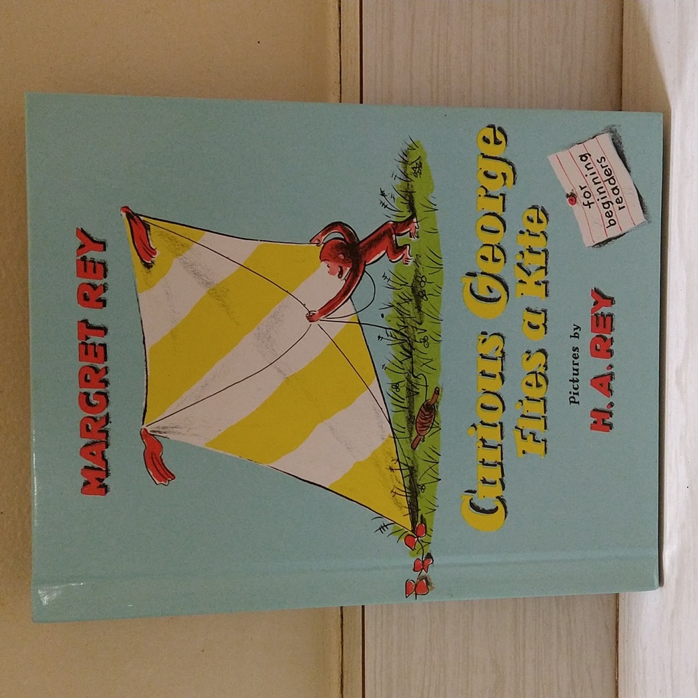 Vintage 1958 Curious George Flies A Kite By Margret Rey